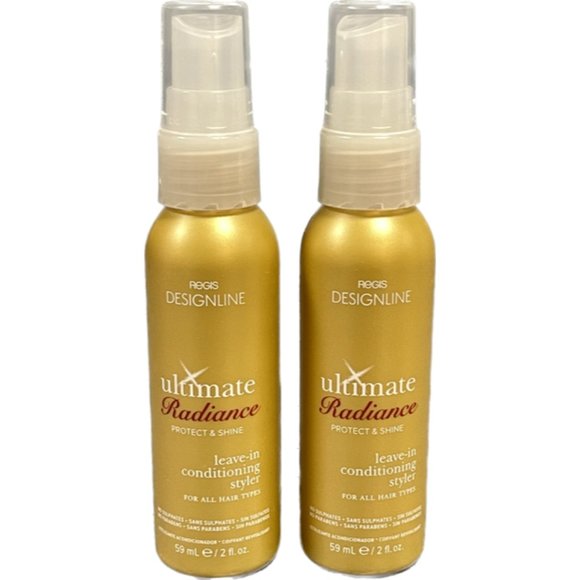 REGIS Designline Ultimate Radiance Leave In Conditioning Styler 2 Oz PACK OF 2 - Picture 1 of 2